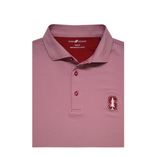 Stanford 1/24 Stripe Performance Polo Stanford 1/24 Stripe Performance Polo