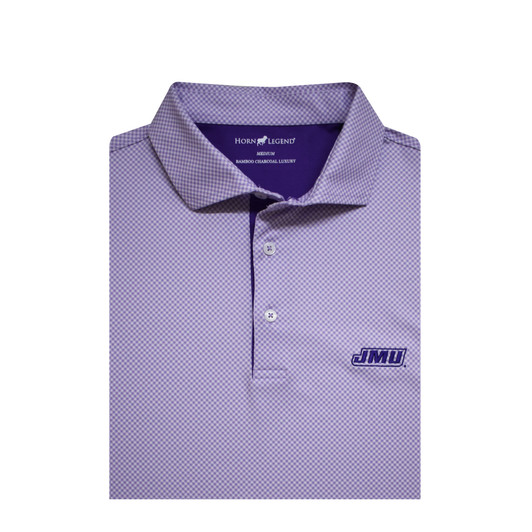 James Madison Cross Hatch Performance Polo