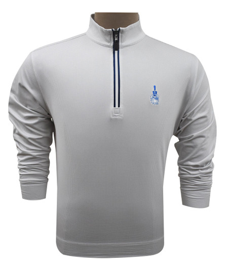 Michigan Wolverines Retro Navy Shepherd PrestigeZip Pullover