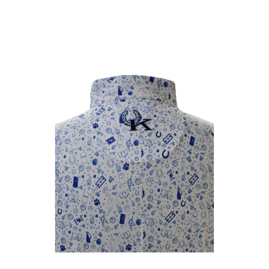 1114QCD WHITE- BLUE KENTUCKY