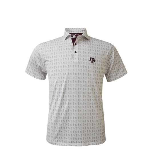 HL1114OD WHITE GREY MAROON TEXAS A&M