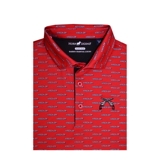 HL1114YWE RED WHITE BLACK TEXAS TECH