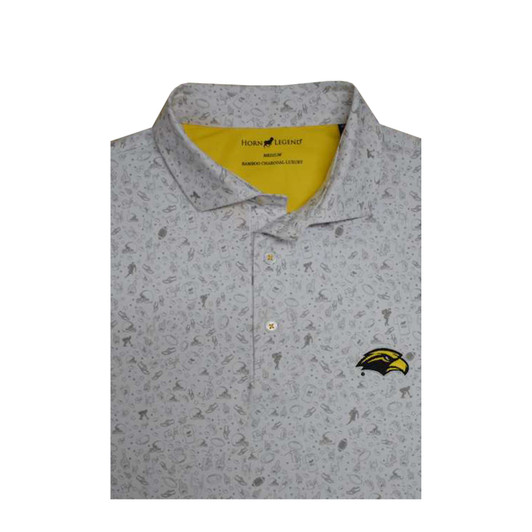 HL1181 WHITE GREY GOLD Southern Mississippi