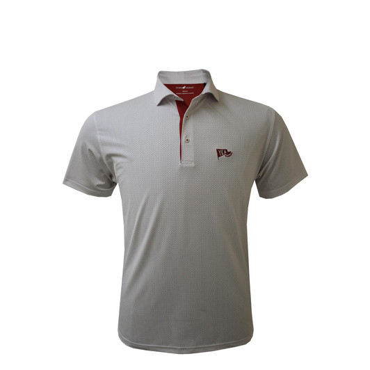 HL1142 WHITE- GREY- CRIMSON YEA ALABAMA FLAG