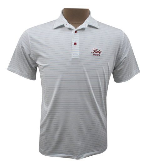 HL1018 WHITE ICEBLUE HOOPS