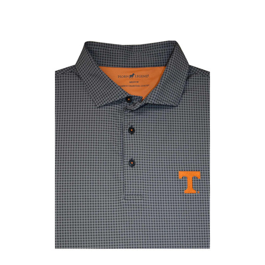 Tennessee Charcoal Medallions Performance Polo