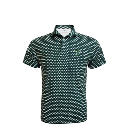 HL1185-HUNTER GREEN-WHITE TRINITY