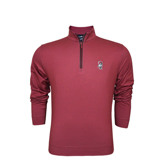 South Carolina Gamecocks Vintage Garnet Shepherd PrestigeZip Pullover