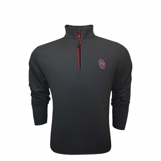 Oklahoma Sooners SEC Black Shepherd PrestigeZip Pullover