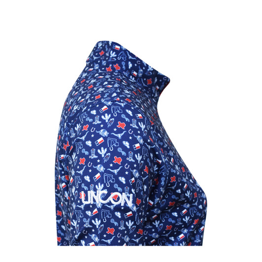 HL1182QW-NAVY-RED-WHITE Exxon Mobile