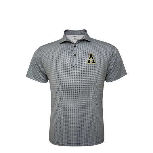 HL1046 BLACK- GREY Appalachian State Mountaineers