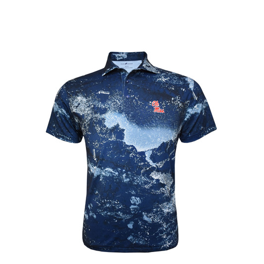 Ole Miss Rebels Realtree Galaxy Polo