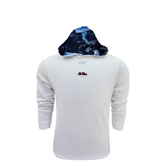 Ole Miss Rebels Realtree Galaxy White Hoodie