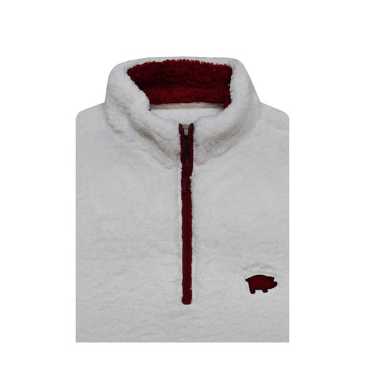 HLFF1060Q-NATURAL-CRIMSON CURLY TAIL