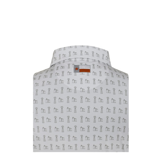 Texas Longhorns Landman White Polo Texas Longhorns Landman White Polo