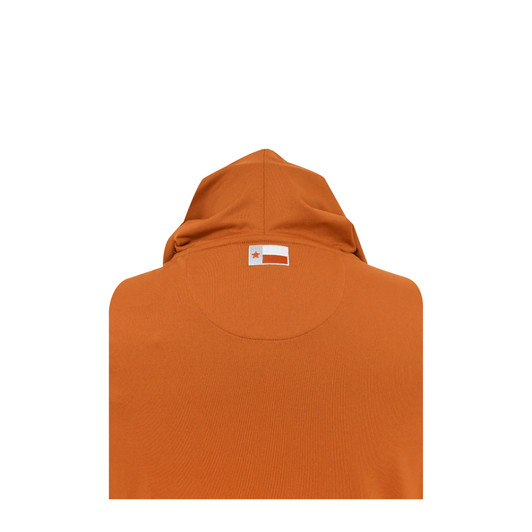 Texas Longhorns Burnt Orange Hook 'em with Navy Custom Trim Hoodie