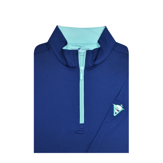 HL1056Q-NAVY-FLORIDA GREEN Valencia Golf