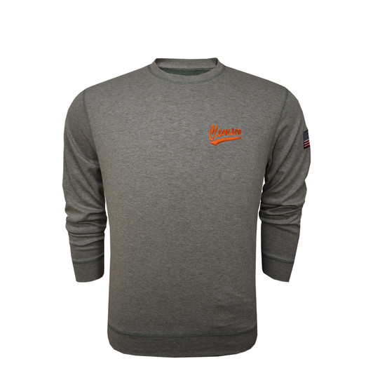 Clemson "Military Appreciation" Olive Crewneck