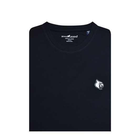 Louisville Cardinals White on Black Crewneck