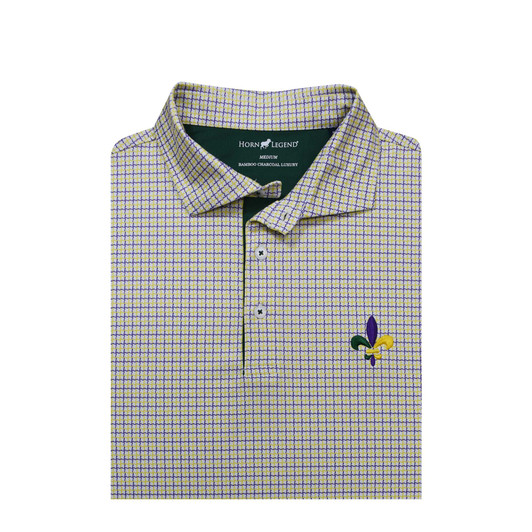 Mardi Gras Wavepane Polo Mardi Gras Wavepane Polo