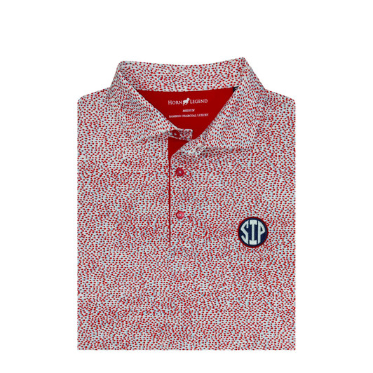 Ole Miss SIP Red Cheerdrop Polo