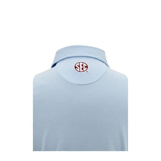 Oklahoma Sooners Vintage 1979 SEC Light Blue 1/24 Stripe Polo