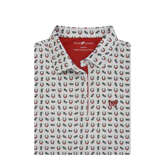 HL1166WSL-WHITE-GREY-RED KENTUCKY DERBY