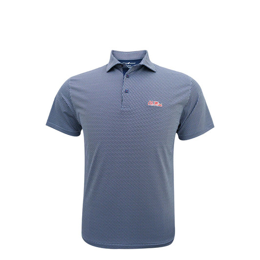 Ole Miss Navy Interlink Polo