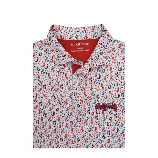 Ole Miss Hotty Toddy Mermaid Polo