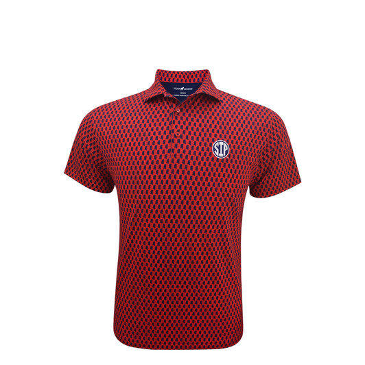 Ole Miss SIP Red and Navy Inspired State Polo