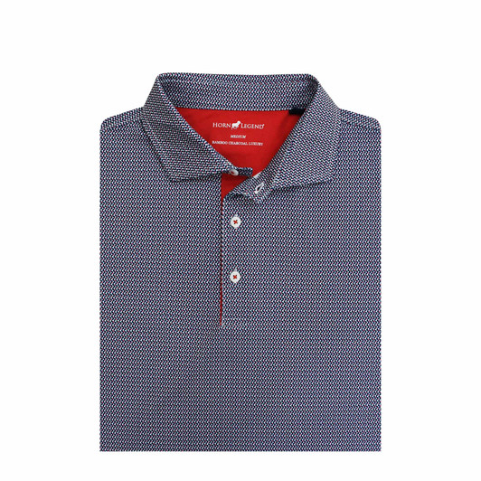 Ripple US Flag Performance Polo - Navy