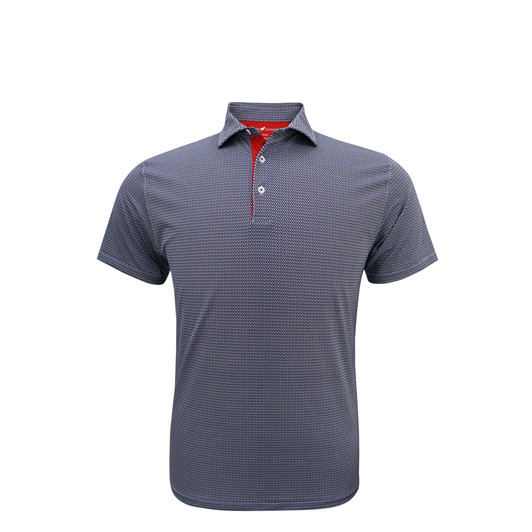Ripple US Flag Performance Polo - Navy