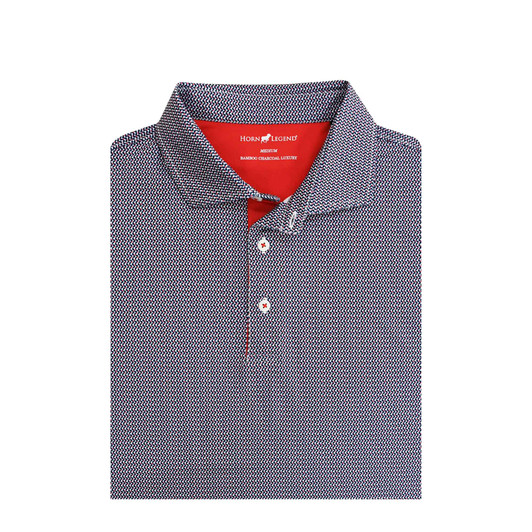 Ripple US Flag Performance Polo - Navy