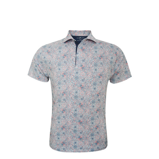 Fireworks US Flag Performance Polo