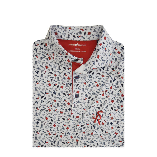 HL1182TX WHITE-NAVY-RED STAR RANCH GOLF CLUB
