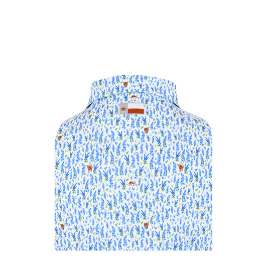 Texas Longhorns Bluebonnet Polo - White