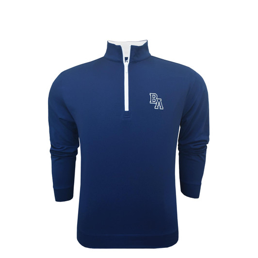 HL1141Q-NAVY-WHITE Brentwood Academy