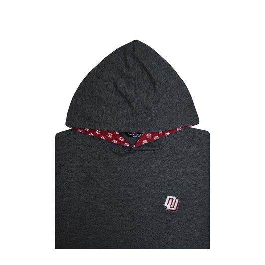 Oklahoma Sooners Vintage 1979 Charcoal Custom Trim Hoodie