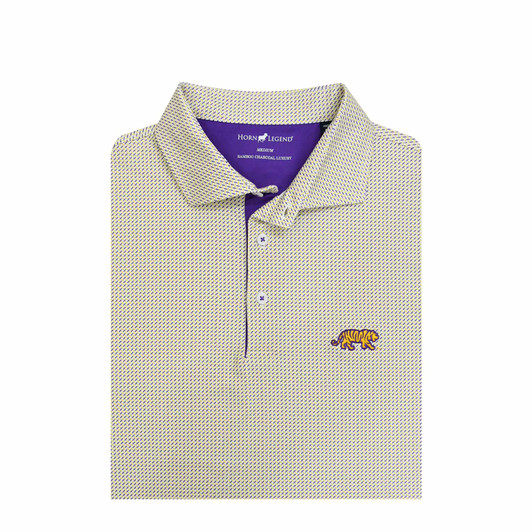 LSU Walking Bengal Gold Crossways Polo LSU Walking Bengal Gold Crossways Polo