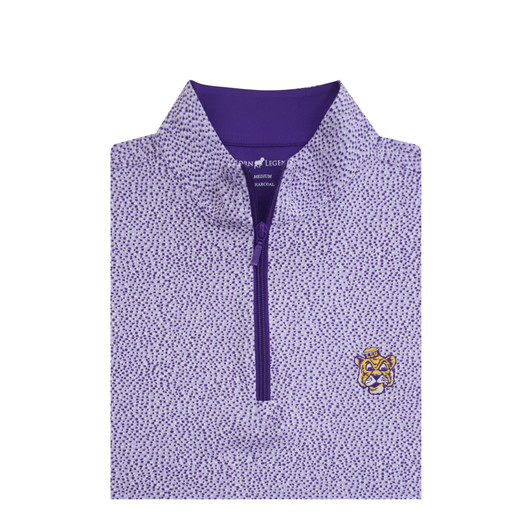 LSU Tigers Vintage 1955 Lavender Cheerdrop Pullover