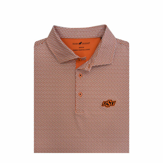 Oklahoma State Cowboys Orange Interlink Polo
