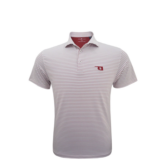 HL1140 WHITE- CRIMSON OKLAHOMA