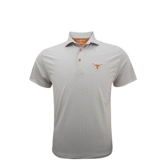 Texas Longhorns Sand Spiral Polo