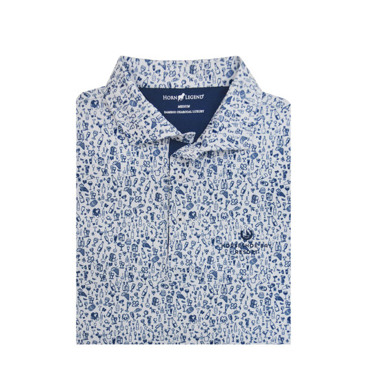 HL2057-WHITE-NAVY HORSESHOE BAY