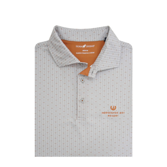 HL2037-GREY-WHITE-BURNT ORANGE HORSESHOE BAY RESORT