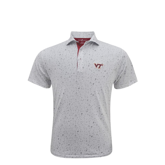 HL1181-WHITE-GREY-MAROON VIRGINIA TECH