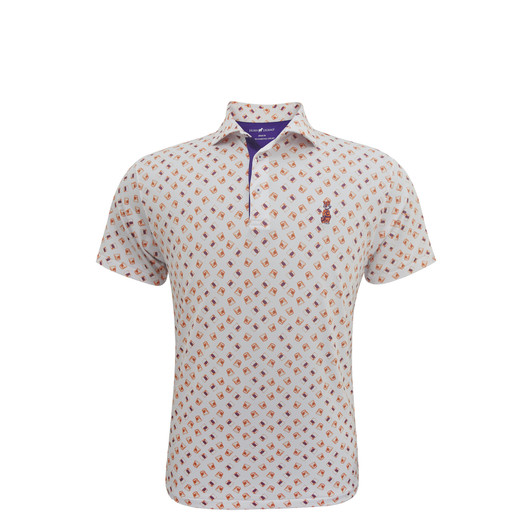 HL1187-WHITE-ORANGE-PURPLE CLEMSON