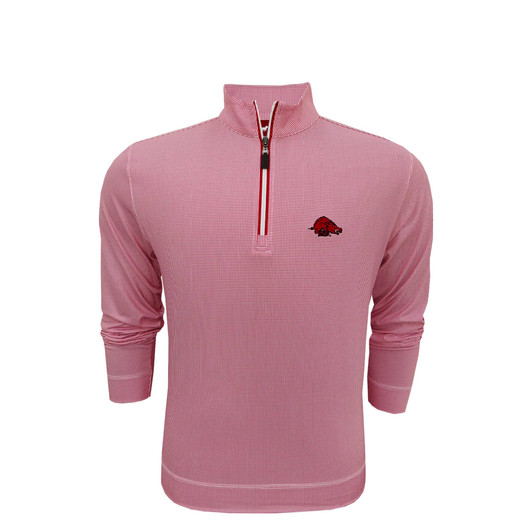 Arkansas Razorbacks Vintage 1955 Cardinal Shepherd PrestigeZip Pullover