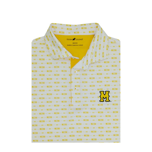 Missouri Tigers Vintage White Wordmark Polo
