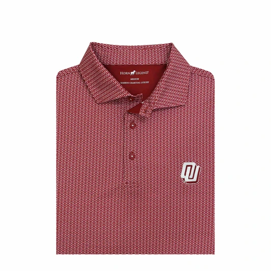 Oklahoma Sooners BEAT TEXAS Vintage 1979 Crimson Spiral Polo